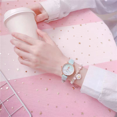 Japanese cherry blossom pink watch
